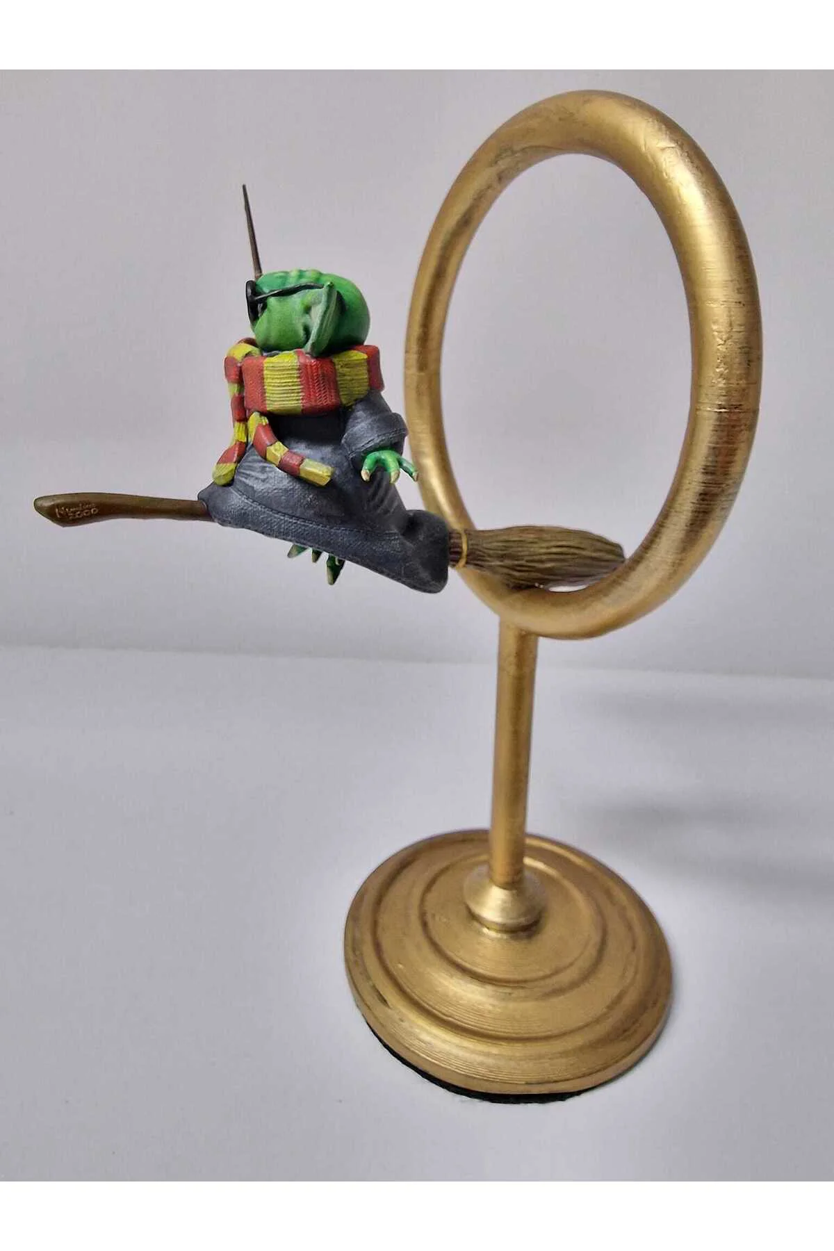 Harry Potter Grogu Figür Starwars Grogu Quidditch Figür Büyük Boy 20cm