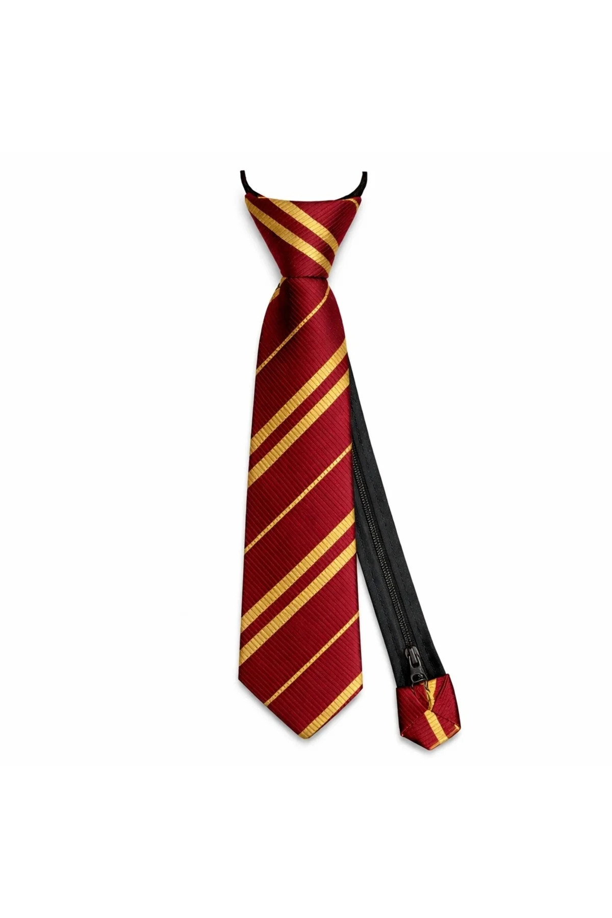Harry Potter Gryffindor Fermuarlı Ayarlanabilir Kravat - Lisinya