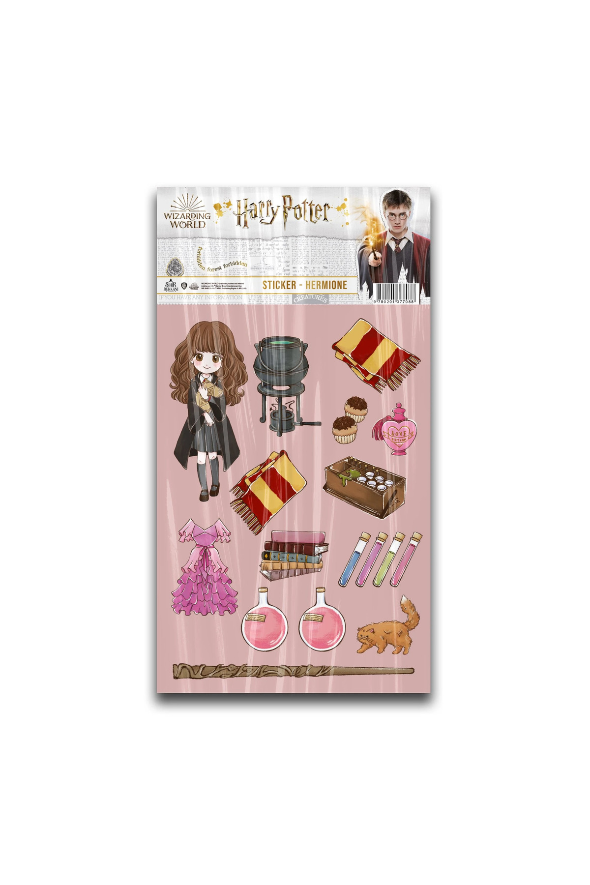 Harry Potter Hermione Granger Çıkartma Seti