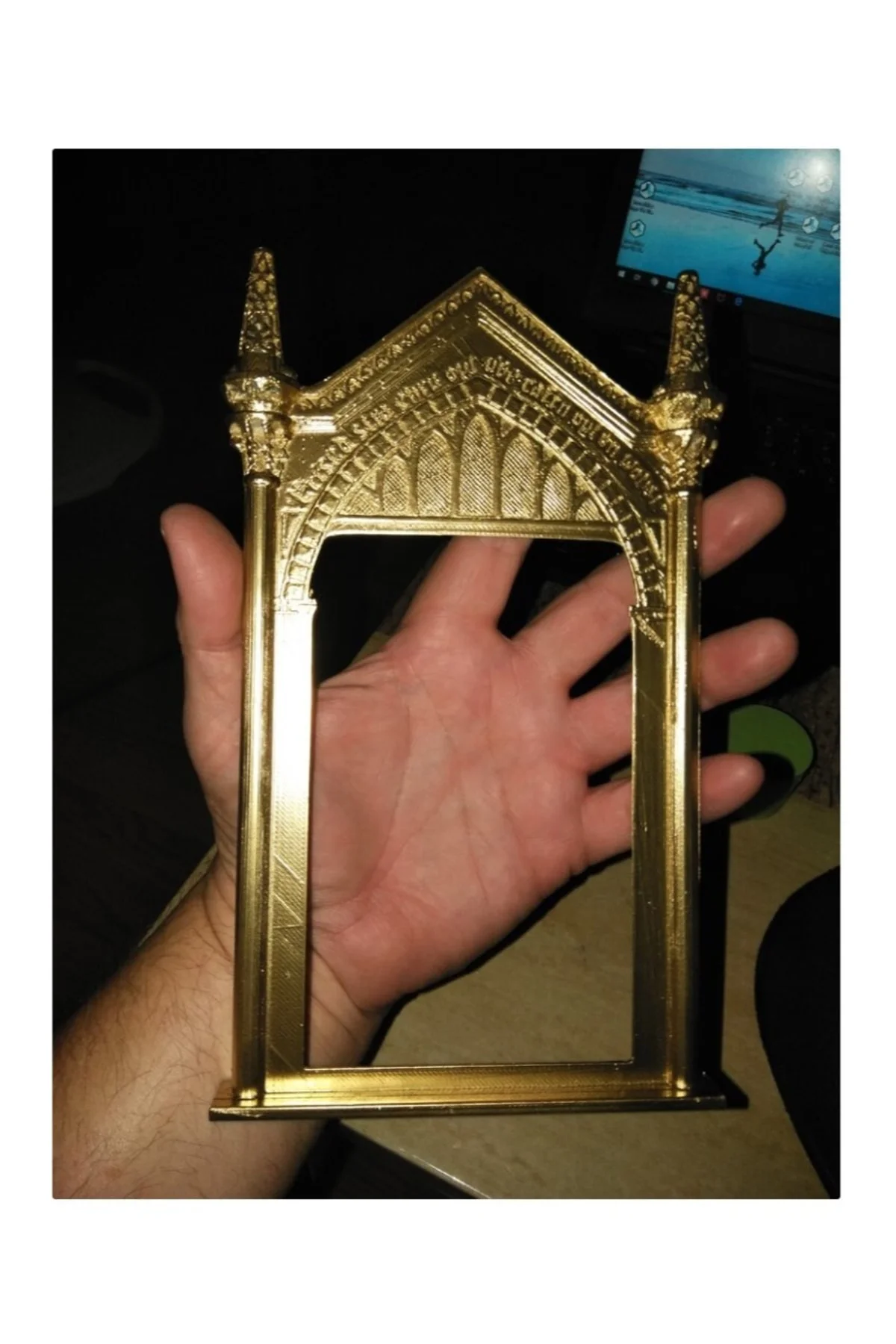 Harry Potter Kelid Aynası Mirror Of Erised Felsefe Taşı Büyük Boy
