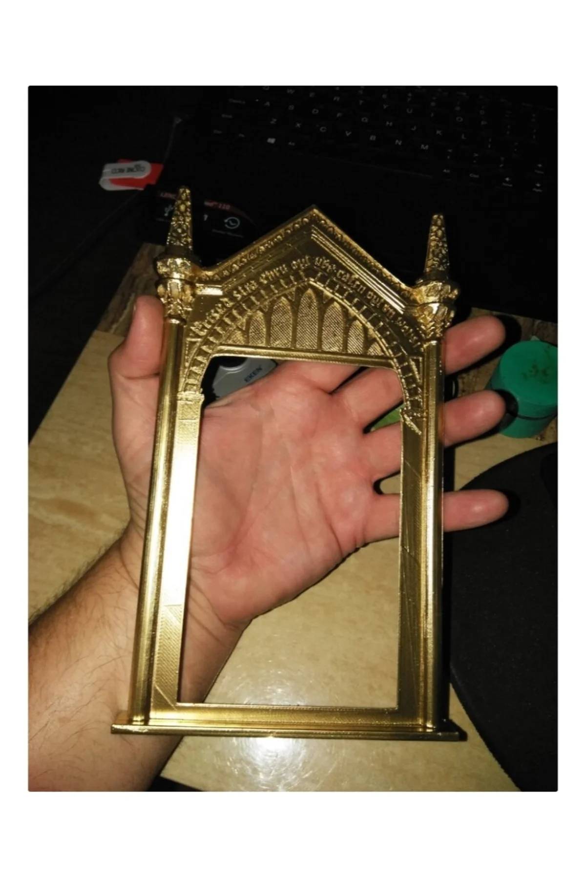 Harry Potter Kelid Aynası Mirror Of Erised Felsefe Taşı Büyük Boy
