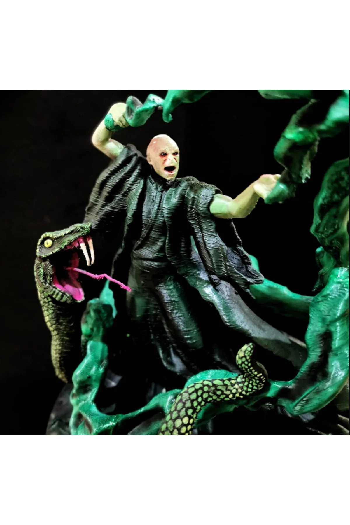 Harry Potter Lord Voldemort Figür Harry Potter Voldemort ve Nagini Figür Büyük Boy 25CM