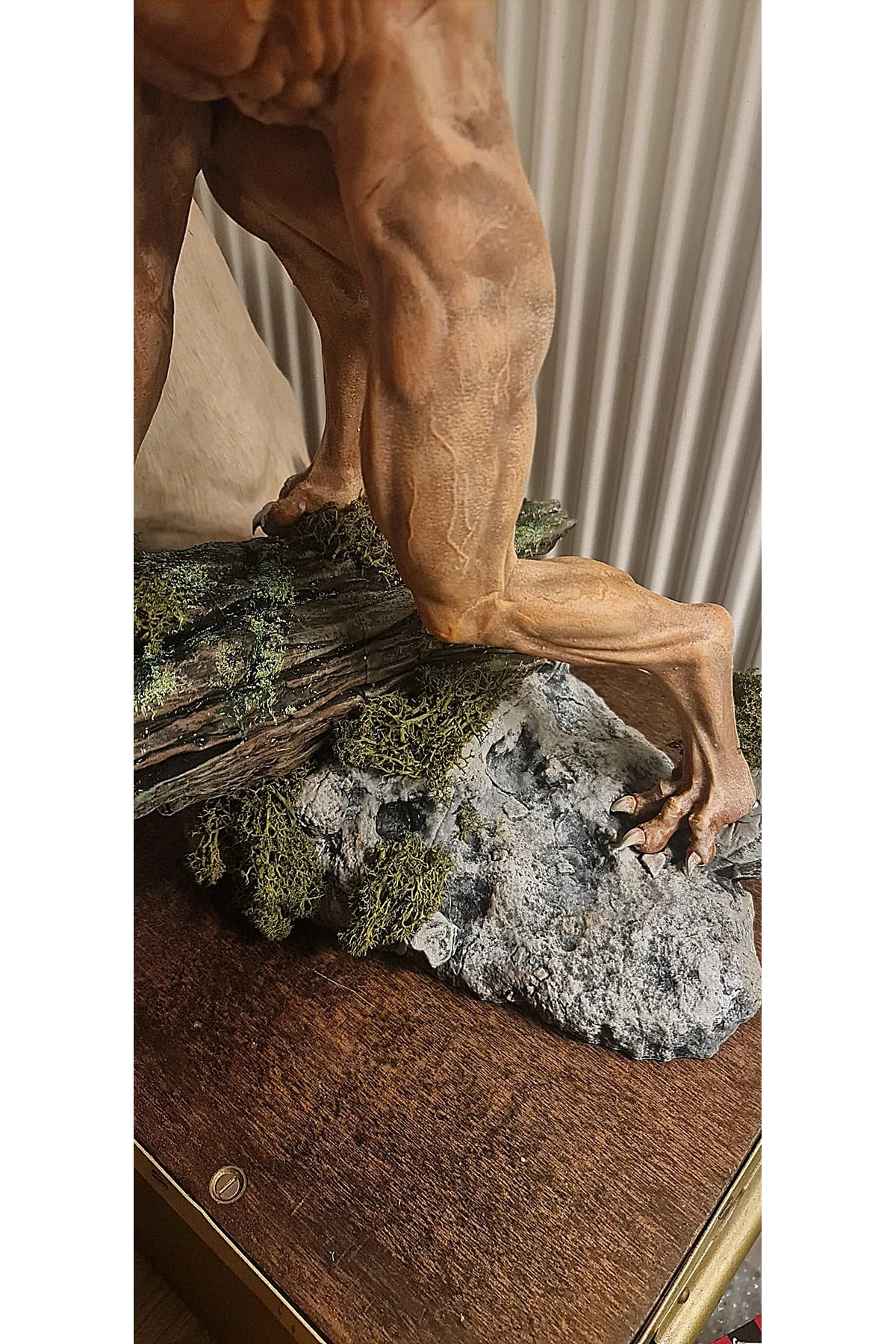 Harry Potter Profesör Lupin Kurtadam Formu Remus Lupin Kurtadam Boyalı Figür 40 CM (DEV BOY)
