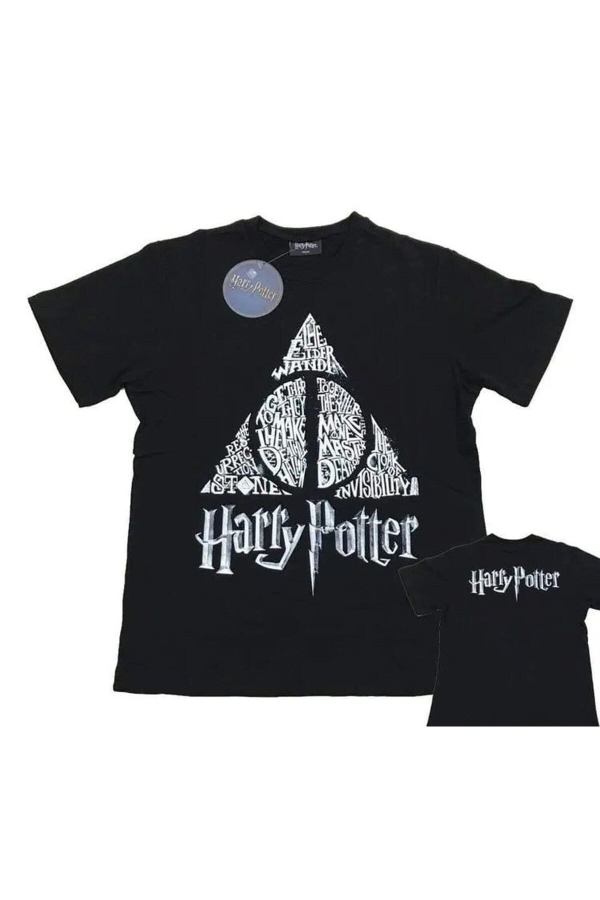 Harry Potter Symbol Tişört Siyah