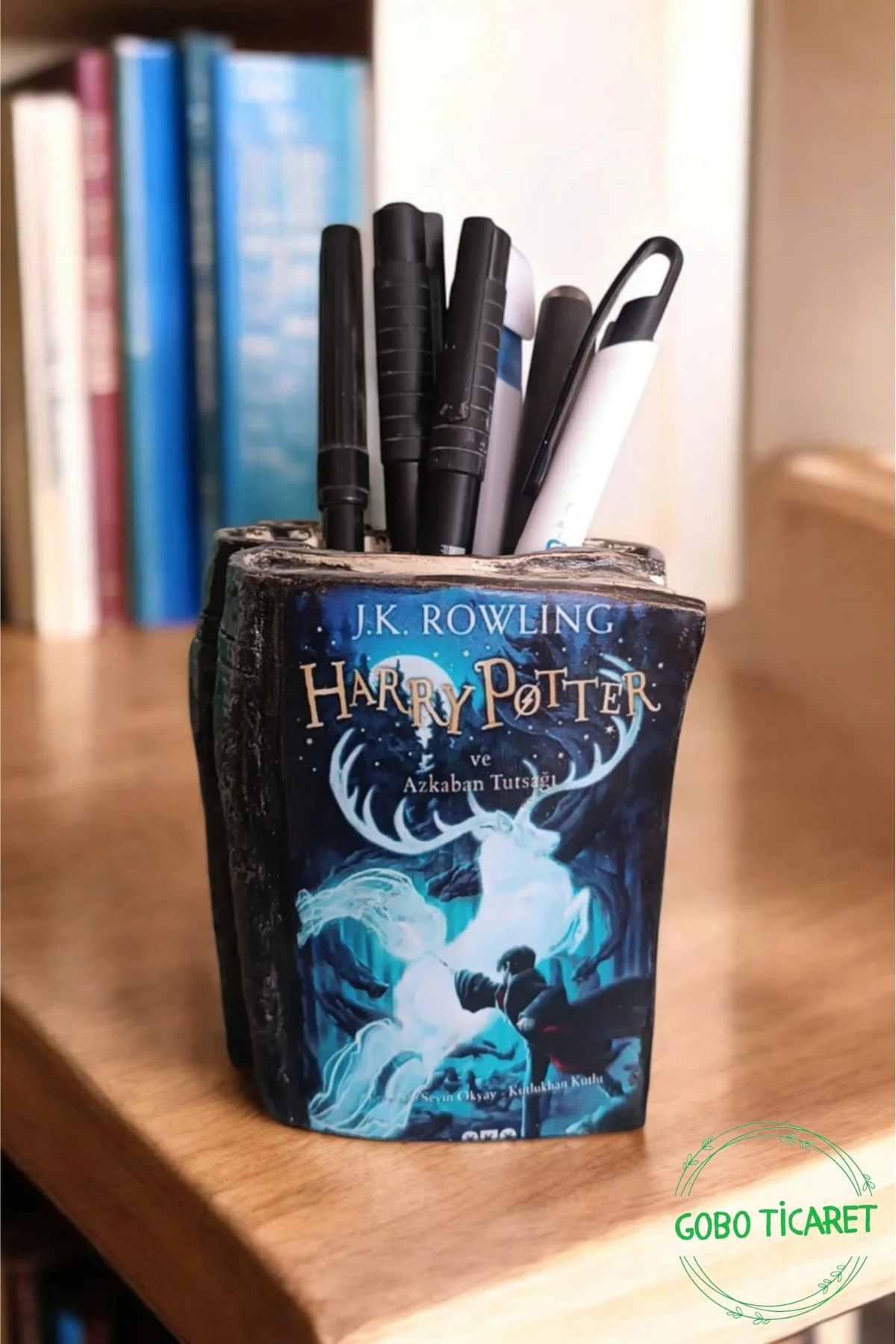 Harry Potter ve Azkaban Tutsağı Kitabı Şeklindeki Kalemlik 10 x 8