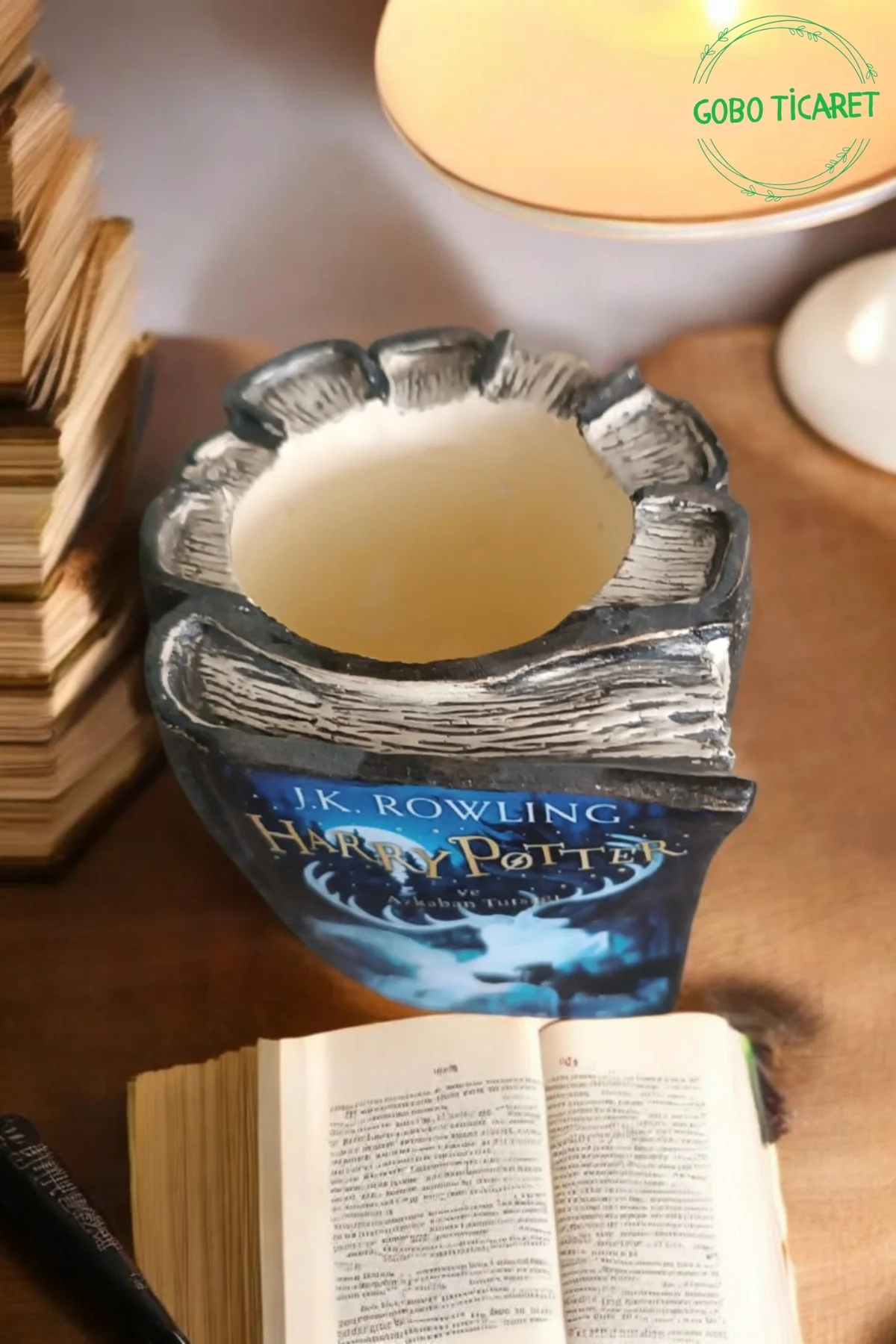 Harry Potter ve Azkaban Tutsağı Kitabı Şeklindeki Kalemlik 10 x 8