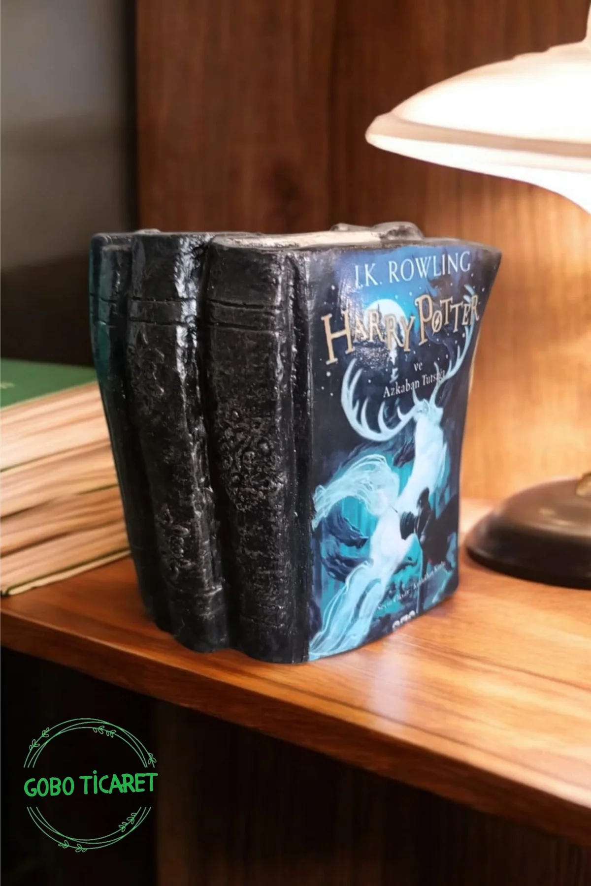 Harry Potter ve Azkaban Tutsağı Kitabı Şeklindeki Kalemlik 10 x 8