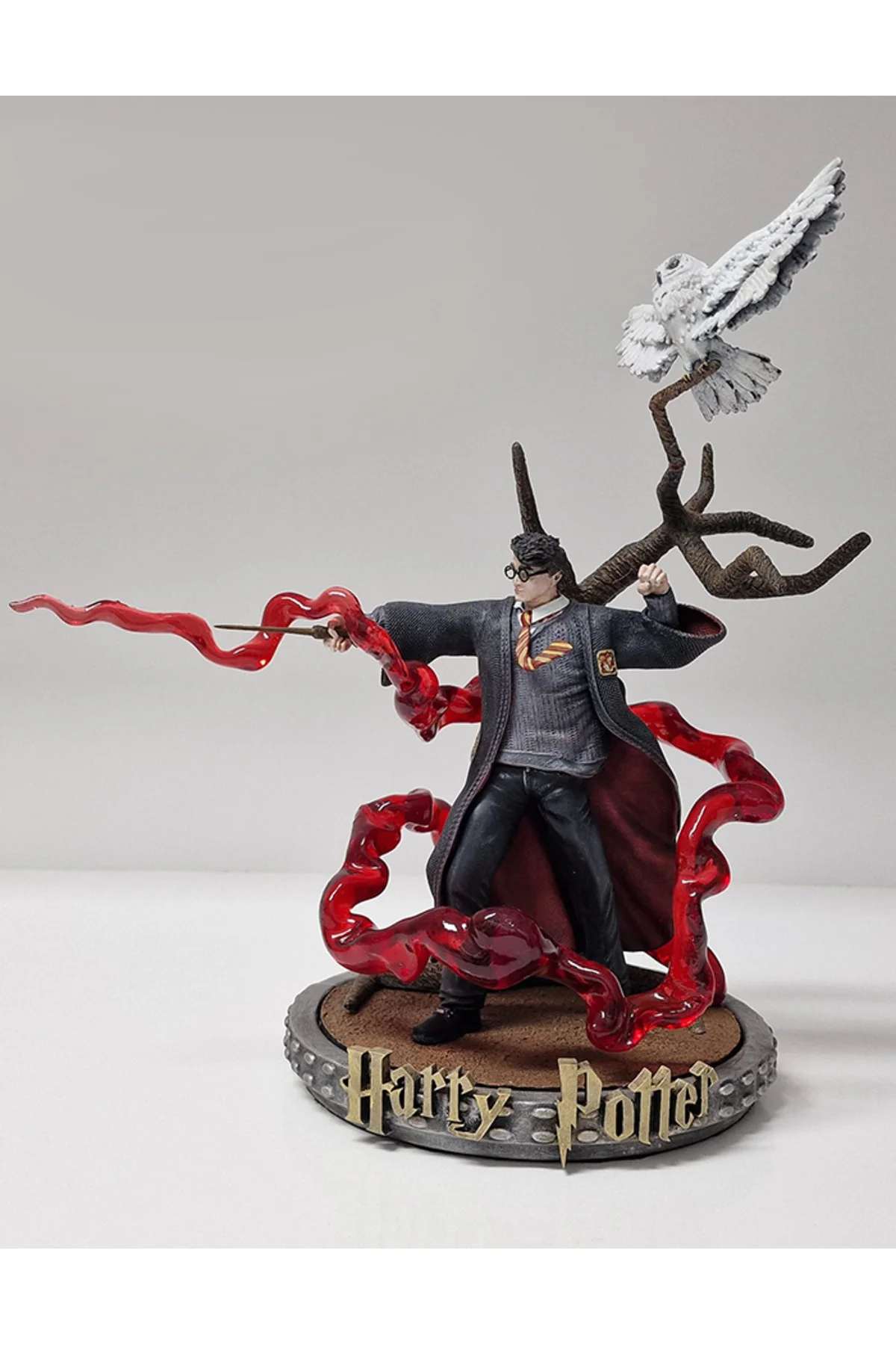 Harry Potter ve Baykuş Figür Harry Potter 4K ULTRA HD Boyalı Figür Büyük Boy