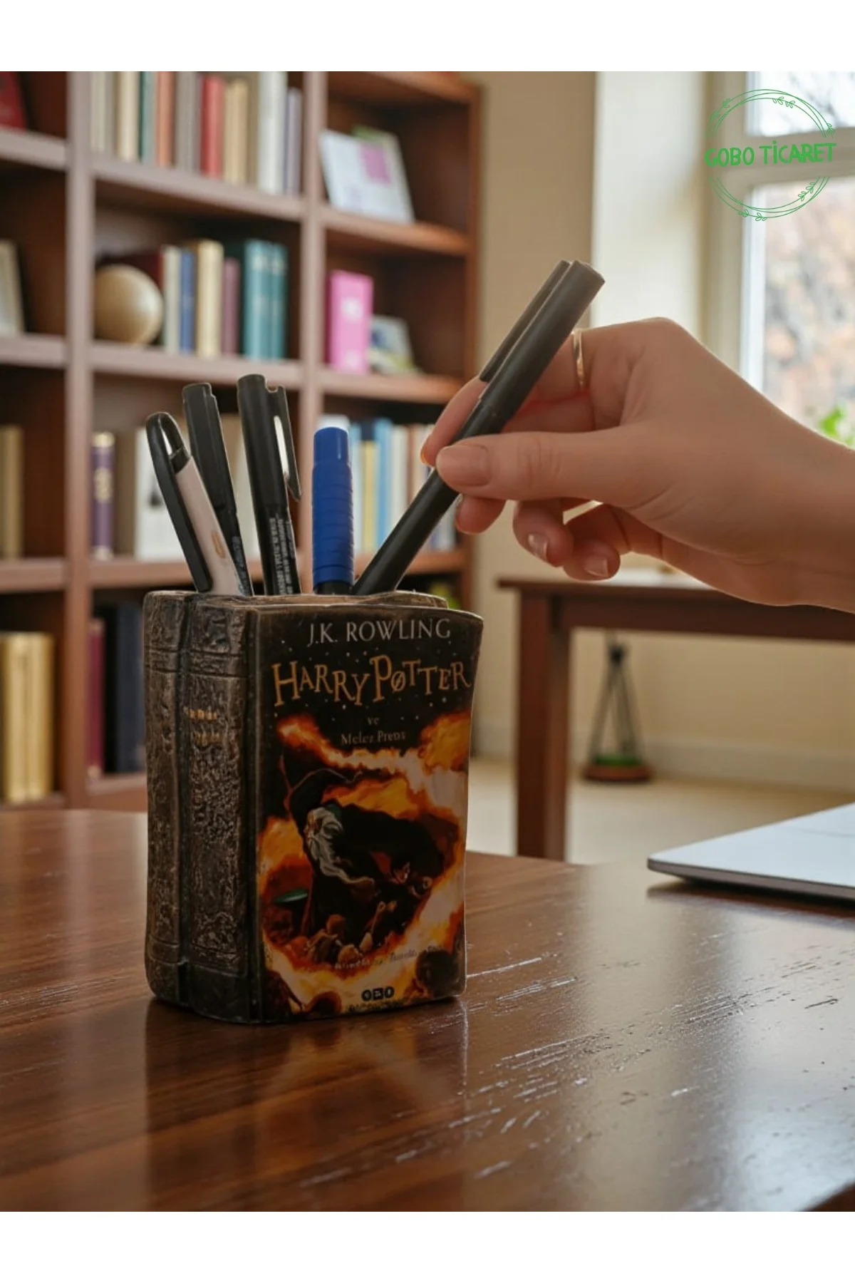 Harry Potter ve Melez Prens Kitabı Şeklindeki Kalemlik 10x8 cm