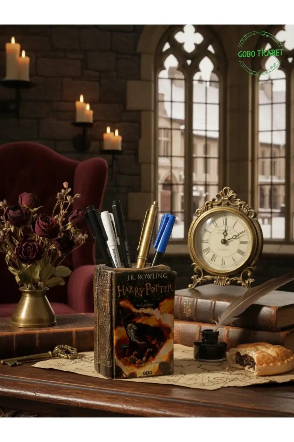 Harry Potter ve Melez Prens Kitabı Şeklindeki Kalemlik 10x8 cm Harry Potter ve Melez Prens Kitabı Şeklindeki Kalemlik 10x8 cm
