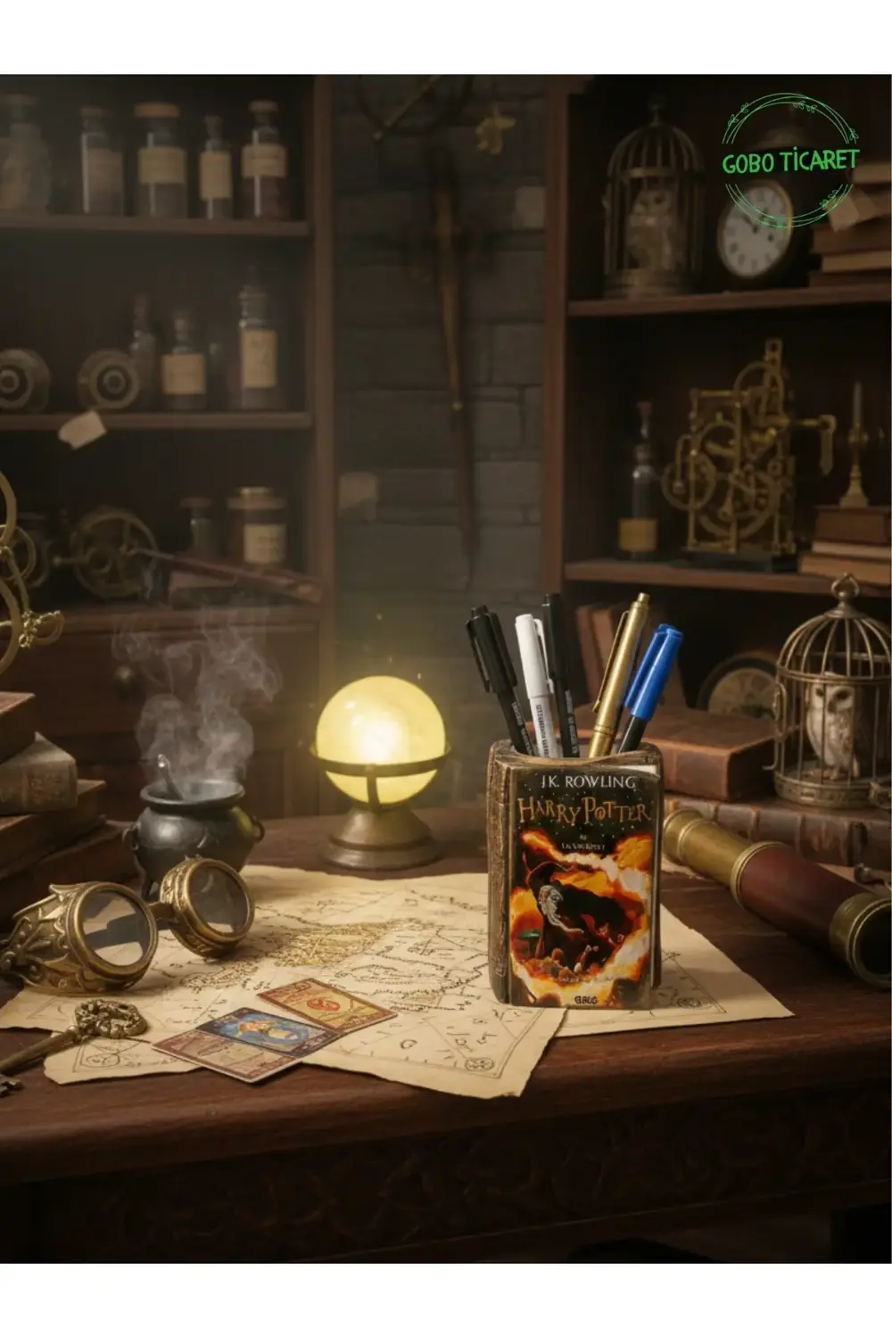 Harry Potter ve Melez Prens Kitabı Şeklindeki Kalemlik 10x8 cm Harry Potter ve Melez Prens Kitabı Şeklindeki Kalemlik 10x8 cm
