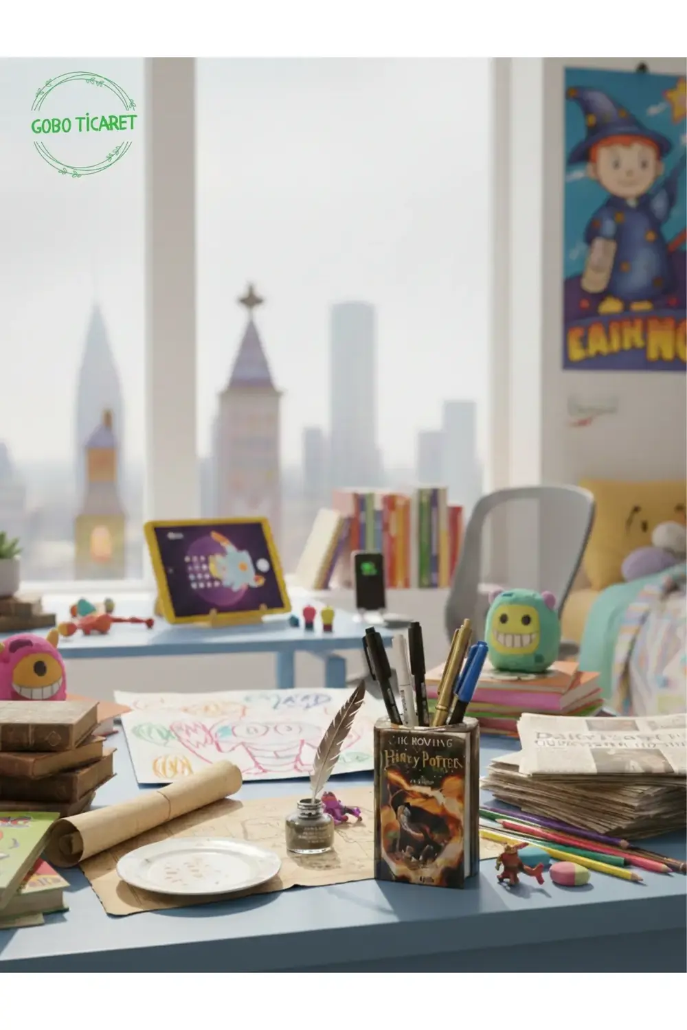 Harry Potter ve Melez Prens Kitabı Şeklindeki Kalemlik 10x8 cm Harry Potter ve Melez Prens Kitabı Şeklindeki Kalemlik 10x8 cm