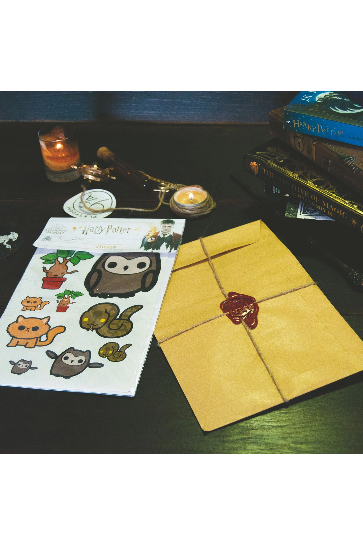 Harry Potter Wizarding World Animal Icons Çıkartma Seti
