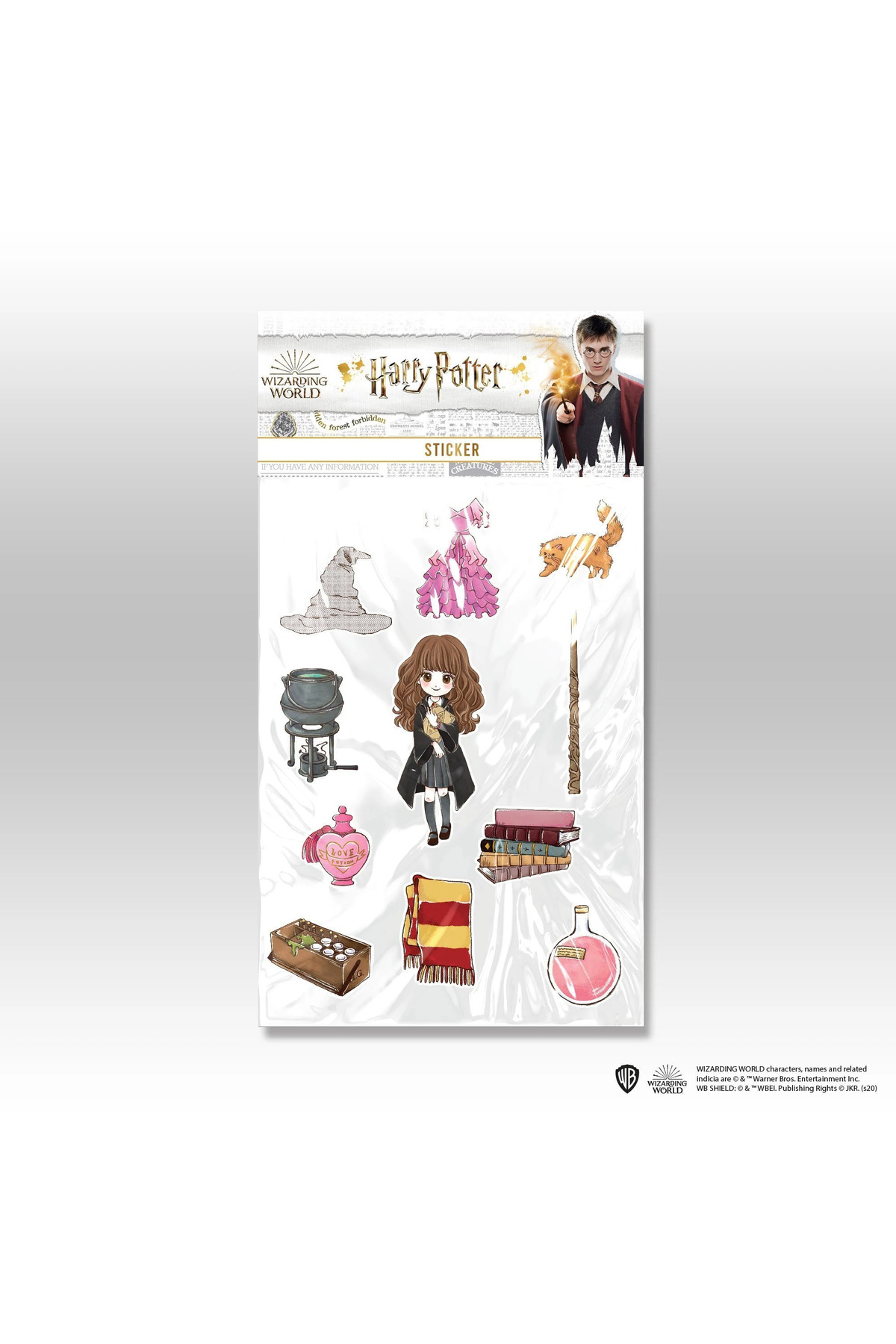Harry Potter Wizarding World Hermione Granger Icons Çıkartma Seti