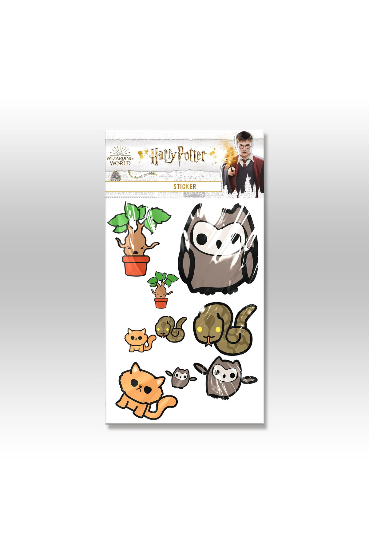 Harry Potter Wizarding World Animal Icons Çıkartma Seti