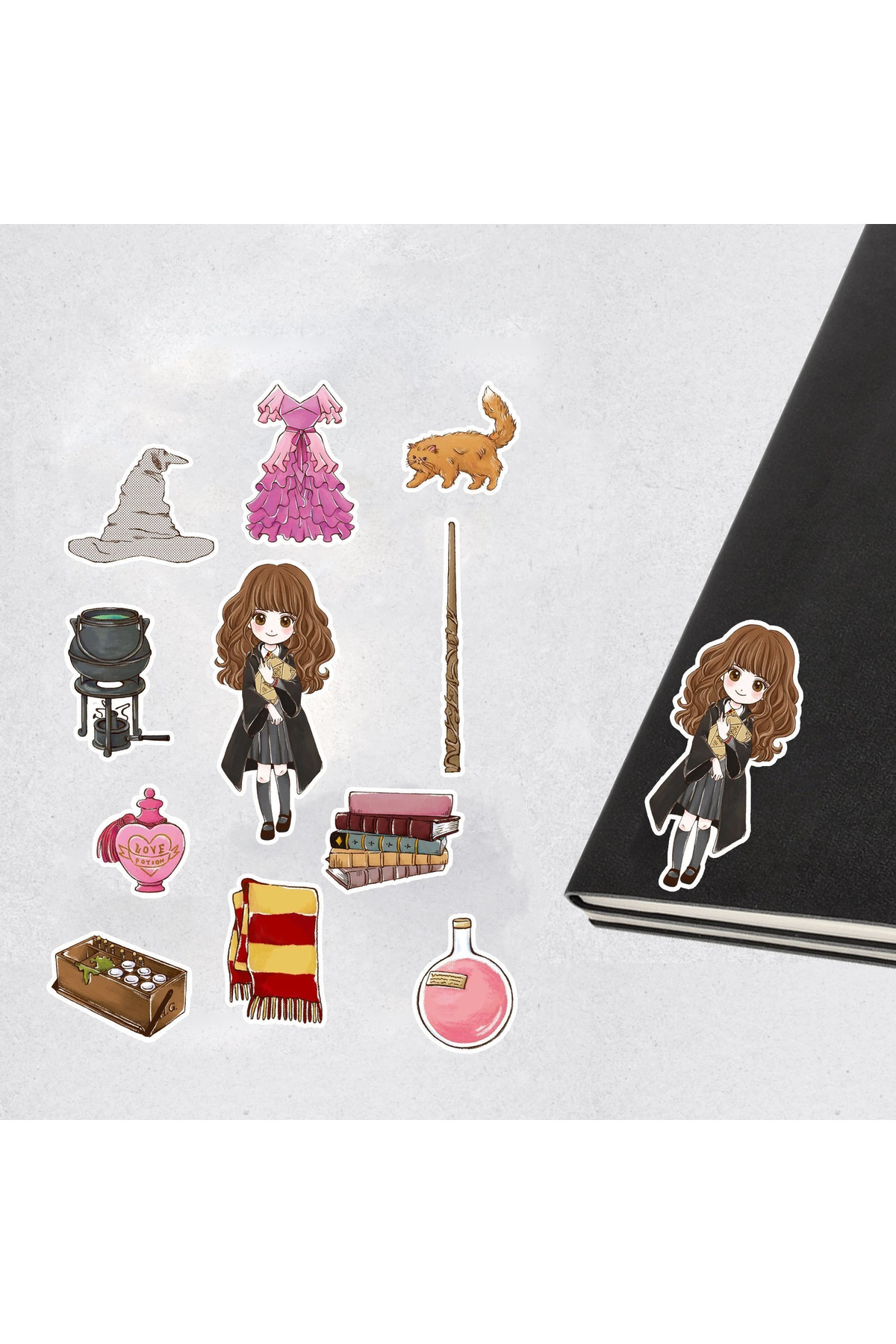 Harry Potter Wizarding World Hermione Granger Icons Çıkartma Seti