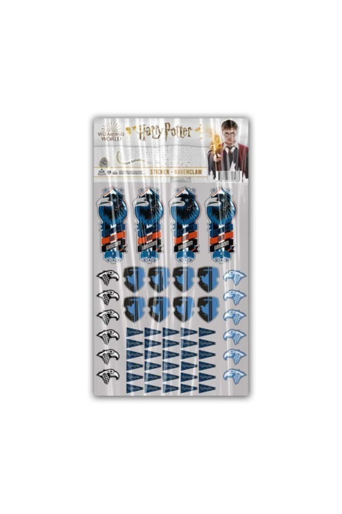 Harry Potter Wizarding World Ravenclaw Tema Çıkartma Seti