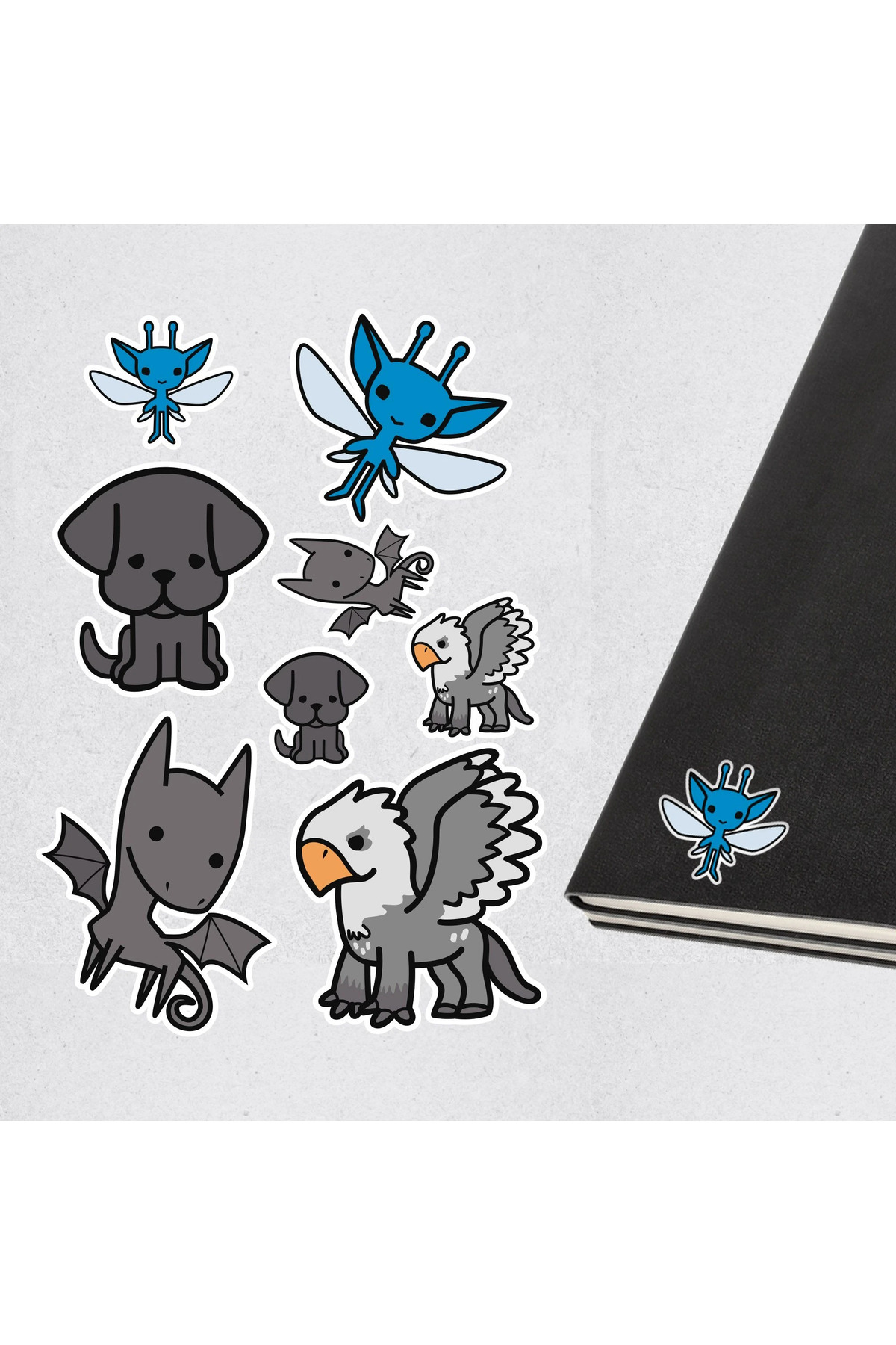 Harry Potter Wizarding World Animal Icons Çıkartma Seti