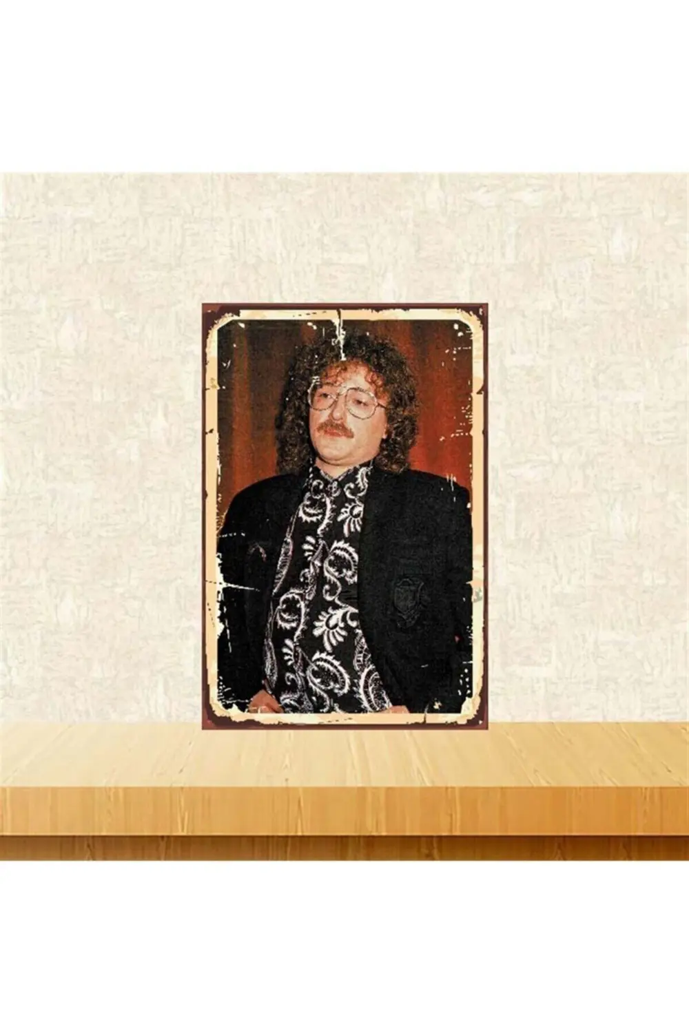 Harun Kolçak Retro Ahşap Poster 20 30 Cm Tkfx3749