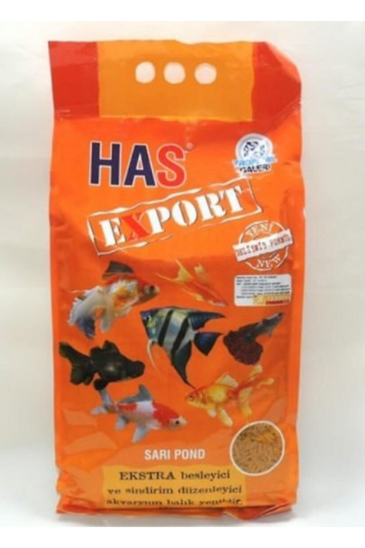 Has Pond Has Sarı Pond Balık Yemi 100 Gr - Ekstra Besleyici Ve Sindirim Dü Has Pond Has Sarı Pond Balık Yemi 100 Gr - Ekstra Besleyici Ve Sindirim Dü