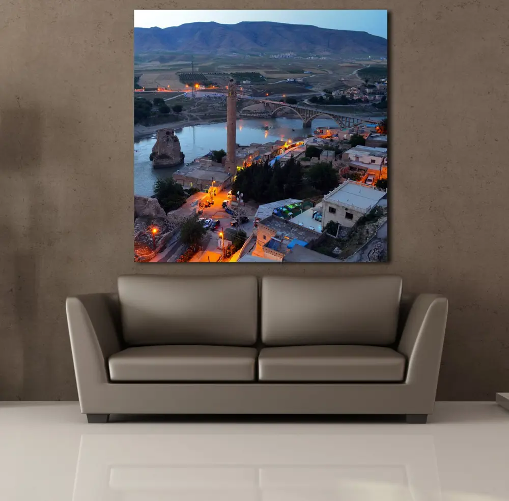 HASANKEYF MANZARASI KANVAS TABLO