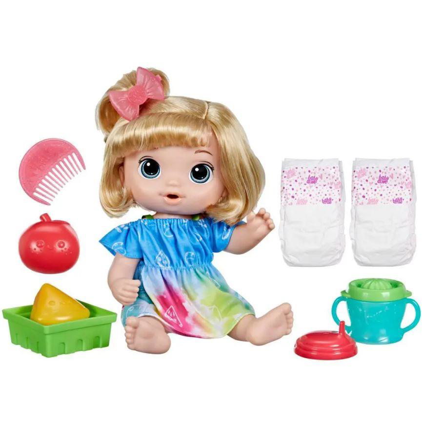 Baby Alive Hasbro  F7356 Bebegimle Egl.Yudumlar Sarisin-2