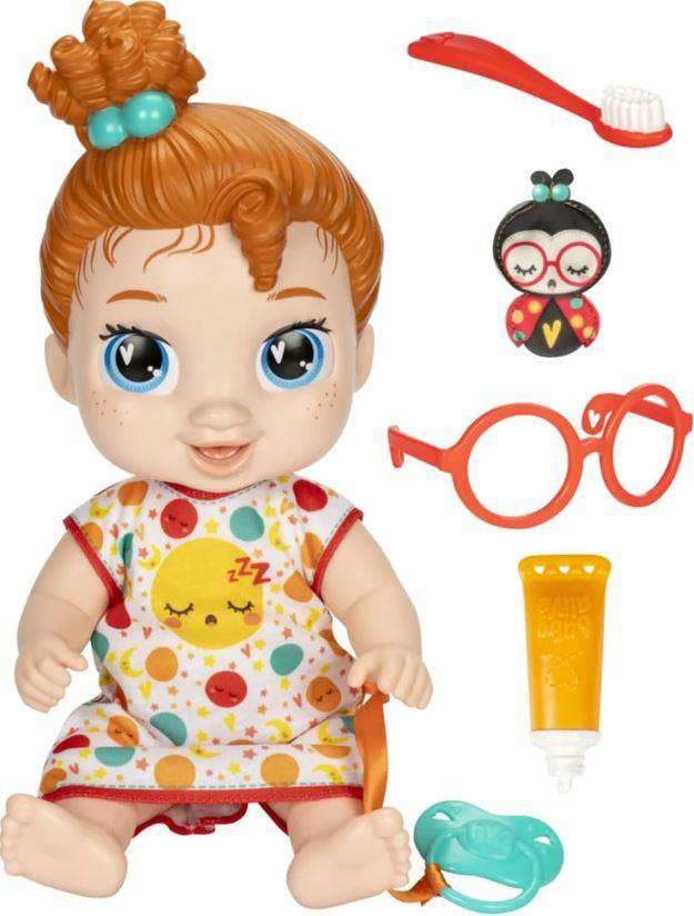 HASBRO BABY ALIVE F9965 UYKUCU BEBEGIM KIZIL-2