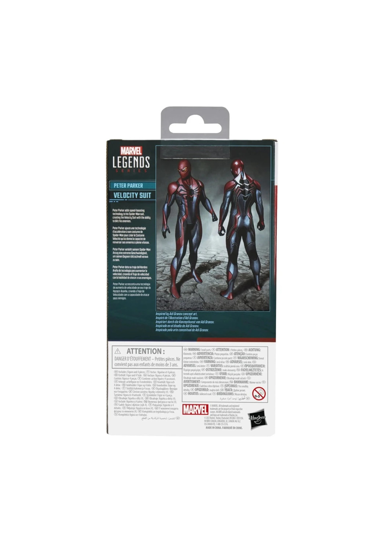 Hasbro Marvel Legends Gamerverse Velocity Suit Peter Parker (Spid