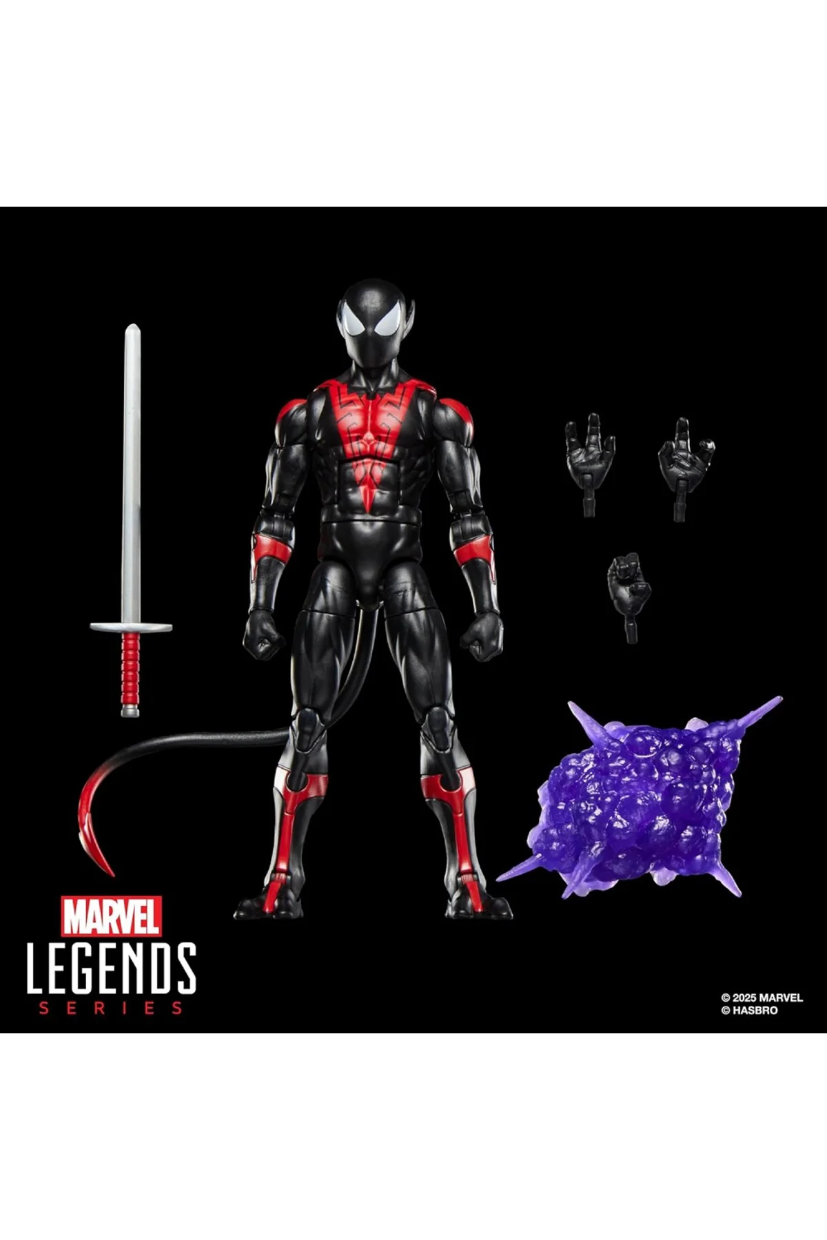 Hasbro Marvel Legends Uncanny Spider-Man (Nightcrawler), Retro Ca