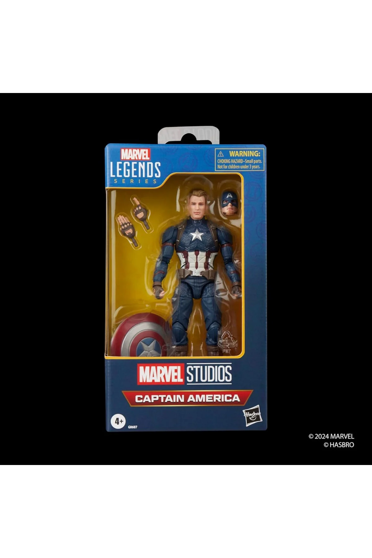 Hasbro Marvel Legends Series Captain America Aksiyon Figürü, Aven