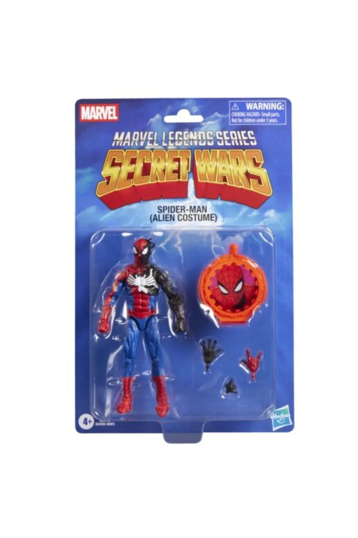 Hasbro Marvel Legends Secret Wars Spider-Man (Alien Costume) Aksi