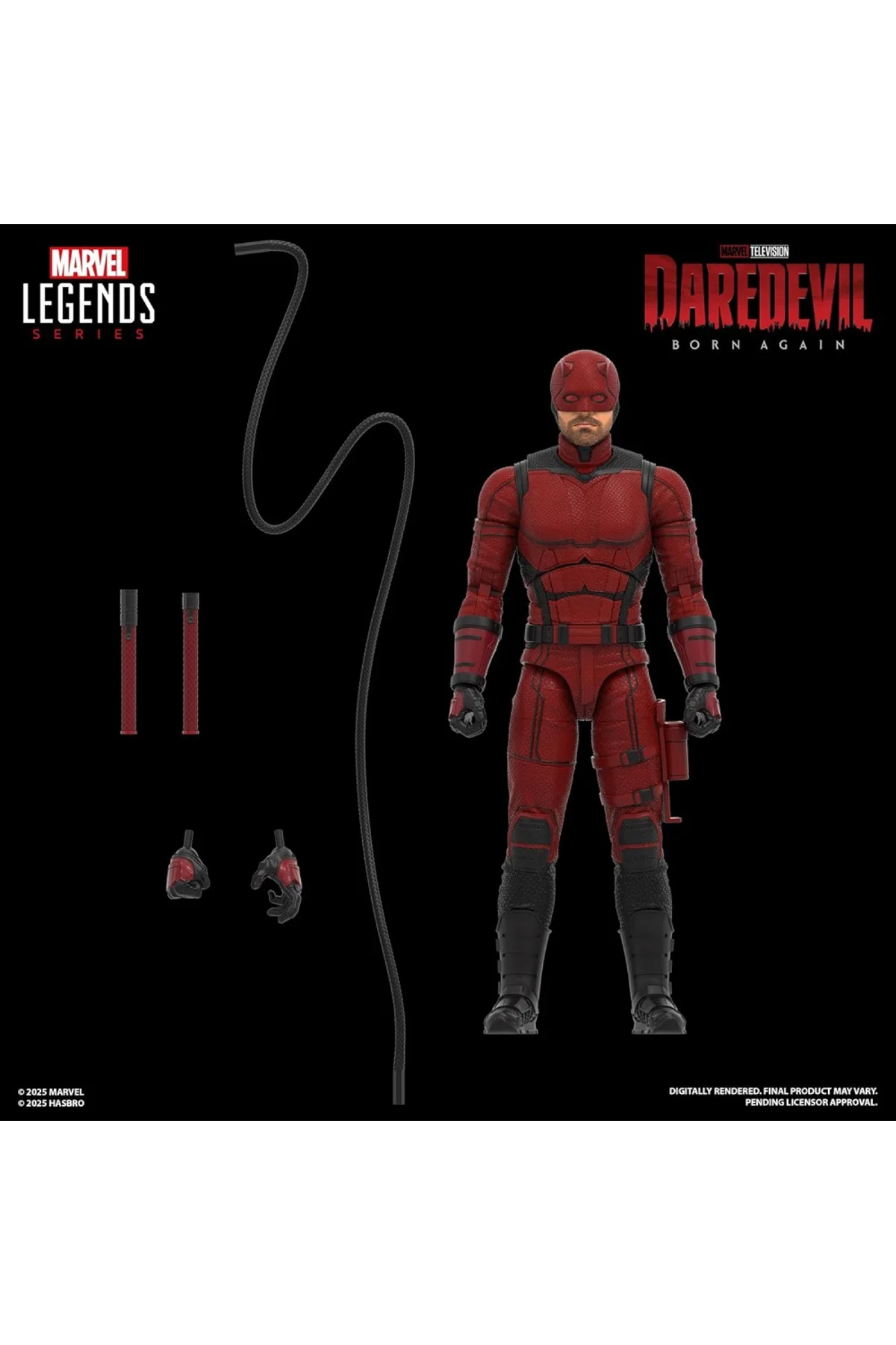Hasbro Marvel Legends Daredevil: Born Again Daredevil Aksiyon Fig