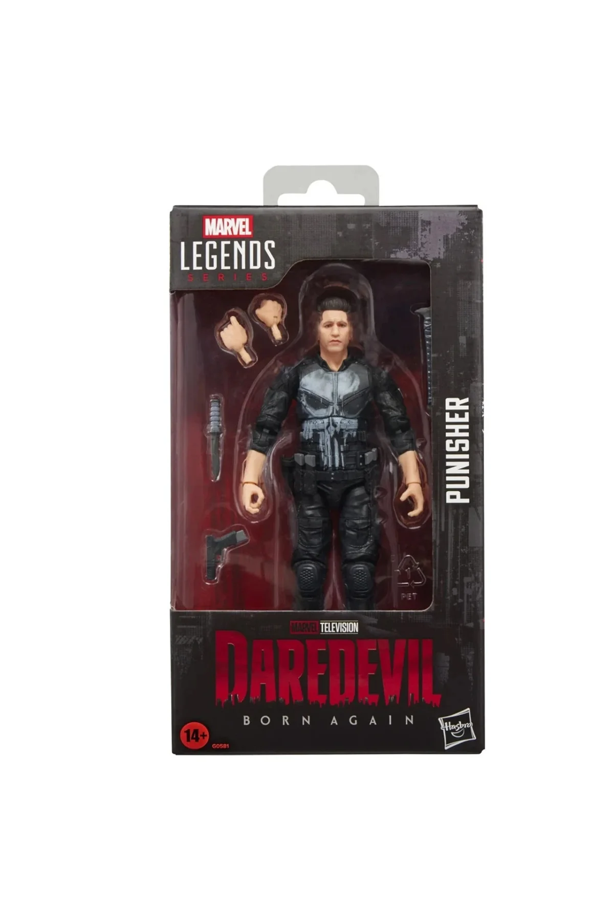 Hasbro Marvel Legends Punisher (Daredevil: Born Again) Aksiyon Fi