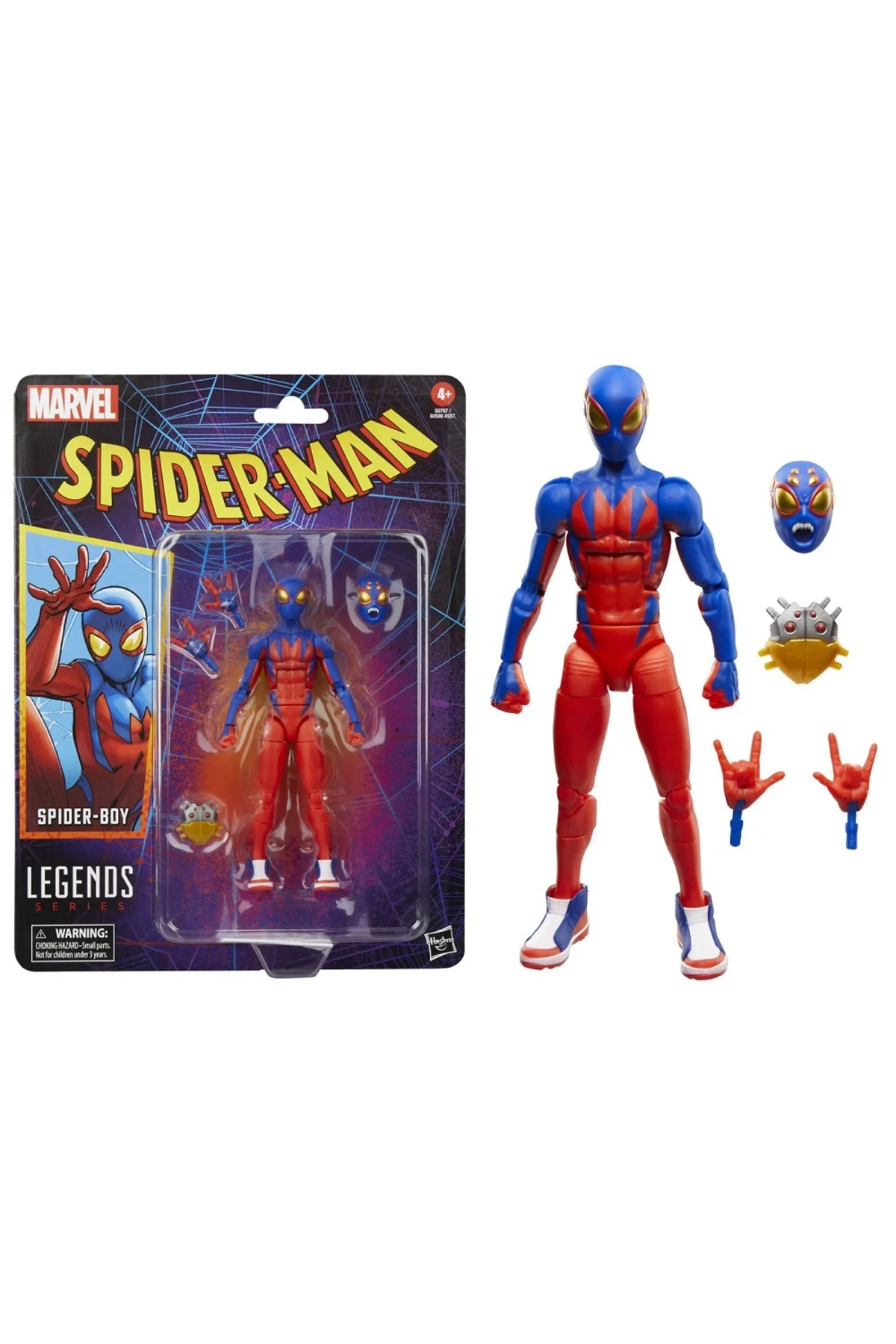 Hasbro Marvel Legends Series Spider-Boy (Retro Comics) Aksiyon Fi