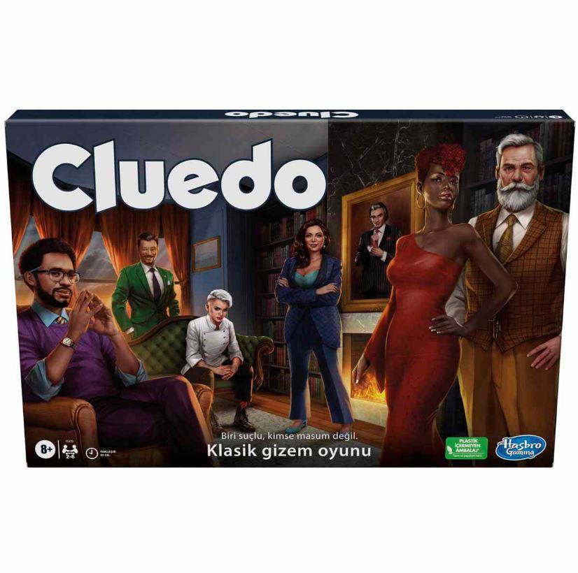 HASBRO OYUN F6420 CLUE CLUEDO CLASSIC REFRESH-6
