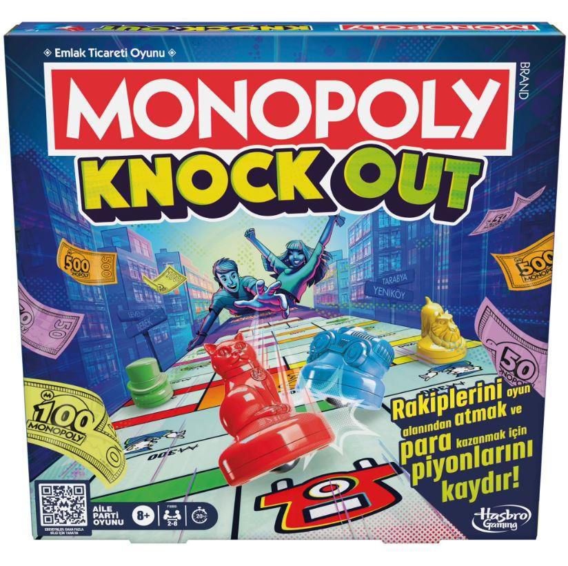 HASBRO OYUN F8995 MONOPOLY KNOCKOUT-4