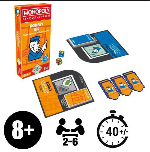 Hasbros Hasbro Oyun G0719 Monopoly Kodese Gir Genisletme-6