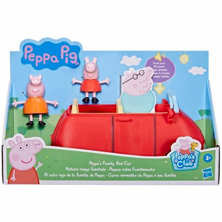 Hasbro  Peppa Pig F2184 Kirmizi Aile Araci-2