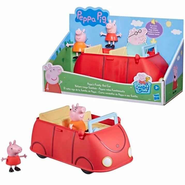 Hasbro  Peppa Pig F2184 Kirmizi Aile Araci-2