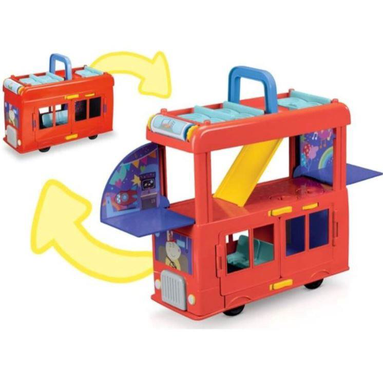Pepa Hasbro Peppa Pig F8881 2İn1 Party Bus-2 Pepa Hasbro Peppa Pig F8881 2İn1 Party Bus-2