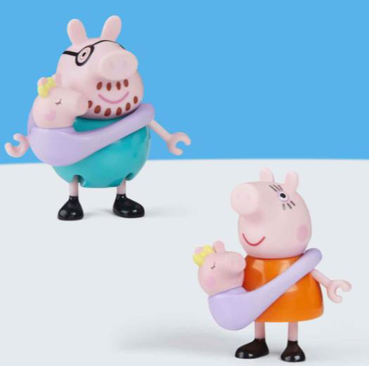 HASBRO PEPPA PIG G0506 PEPAS FAMILY PACK-4