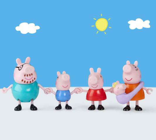 HASBRO PEPPA PIG G0506 PEPAS FAMILY PACK-4