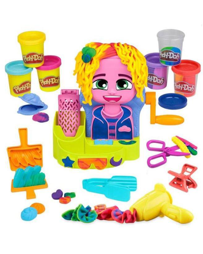 Play Doh Hasbro Playdoh F8807 Renkli Kuafor Salonu-4
