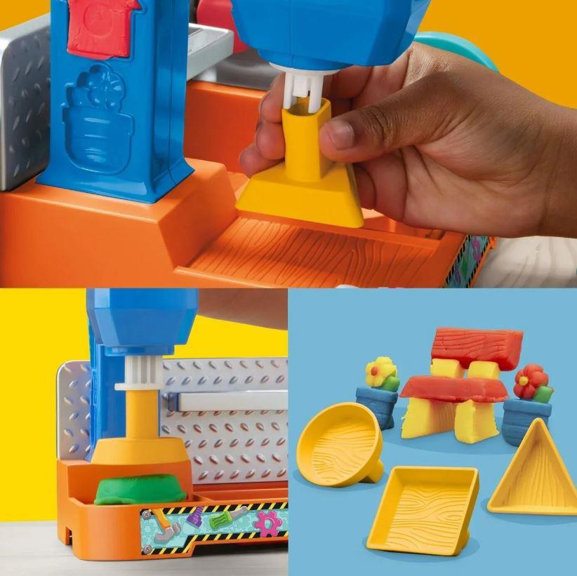 Play Doh Hasbro Playdoh F9141 Renkli El Aletleri Tezgahi Oy-4 Play Doh Hasbro Playdoh F9141 Renkli El Aletleri Tezgahi Oy-4