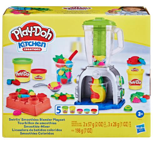 Play Doh Hasbro Playdoh F9142 Smoothie Mikser Oy.Set-4