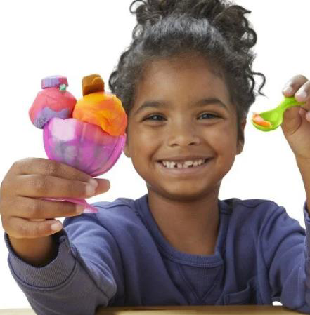 Play Doh Hasbro Playdoh G0028 Rainbow Swirl İce Cream-4