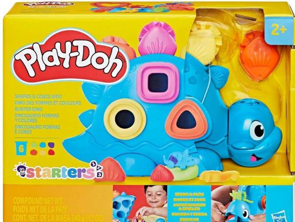 Play Doh Hasbro Playdoh G0491 Shapen And Colors Dino-3