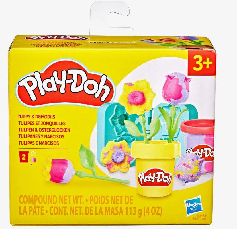 Play Doh Hasbro Playdoh G2476 Lil Flowers Asst-4