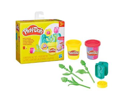 Play Doh Hasbro Playdoh G2476 Lil Flowers Asst-4