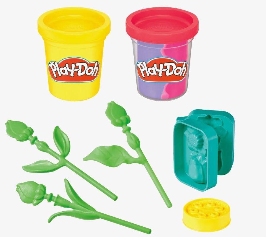Play Doh Hasbro Playdoh G2476 Lil Flowers Asst-4